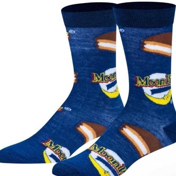 Moon Pie Novelty Socks Mens Underwear Socks Collectible Hosiery New - Picture 6 of 8
